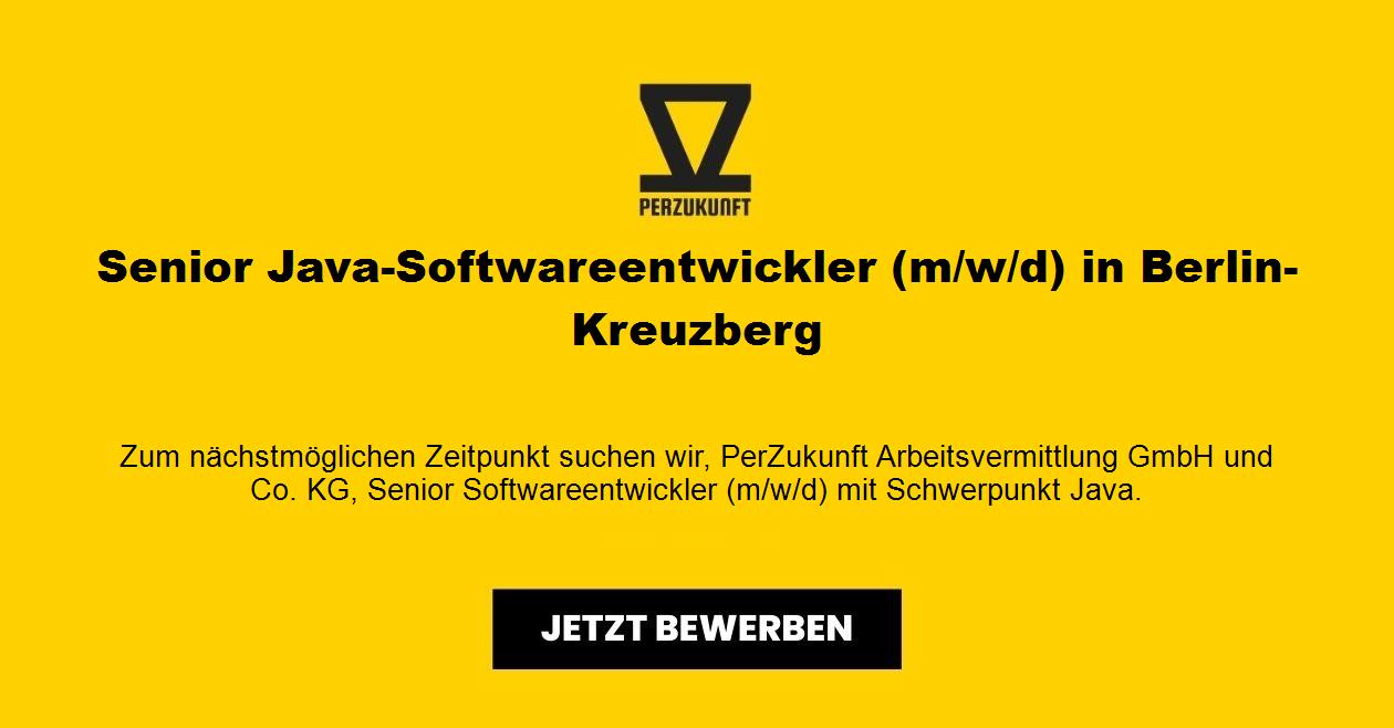 Senior Java-Softwareentwickler (m/w/d) - Berlin-Kreuzberg