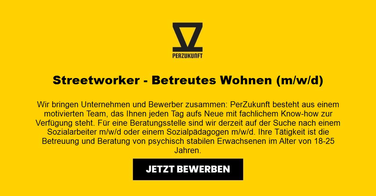 Streetworker (m/w/d) - Betreutes Wohnen