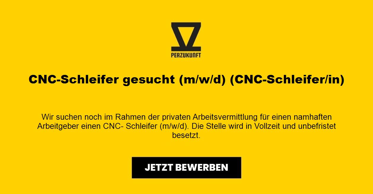 CNC-Schleifer gesucht (m/w/d)
