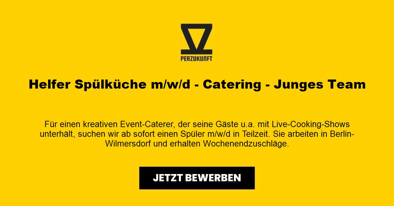 Helfer Spülküche m/w/d - Catering - Junges Team