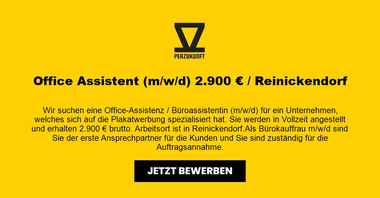 Office Assistent (m/w/d) 2.900 € / Reinickendorf