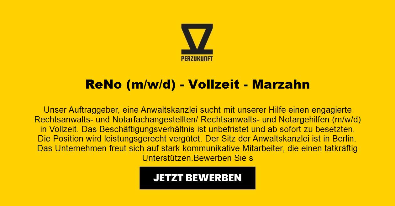 ReNo m/w/d - Vollzeit - Marzahn