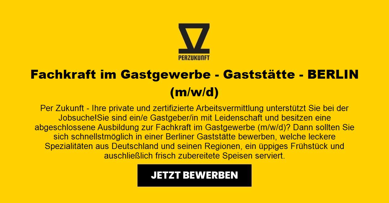 Fachkraft im Gastgewerbe - Gaststätte - BERLIN  m/w/d
