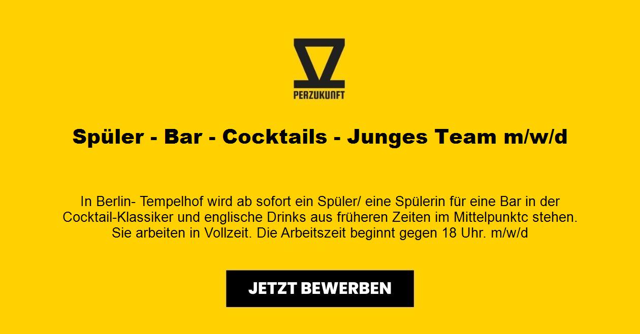 Spüler - Cocktails - Team (m/w/d)