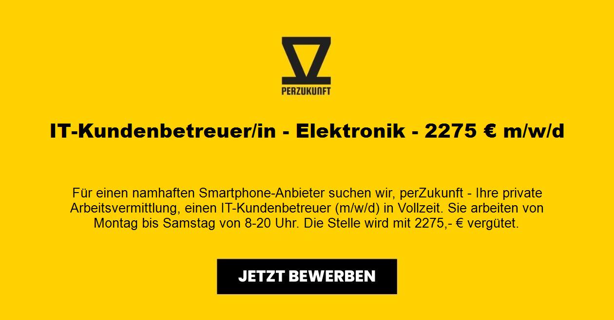 IT-Kundenbetreuer/in - Elektronik - 3801,74 € m/w/d