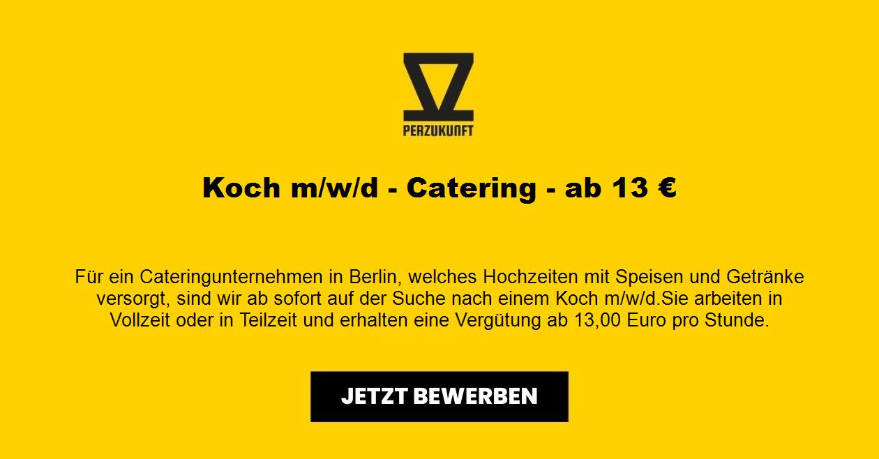 Koch  (m/w/d) - Catering