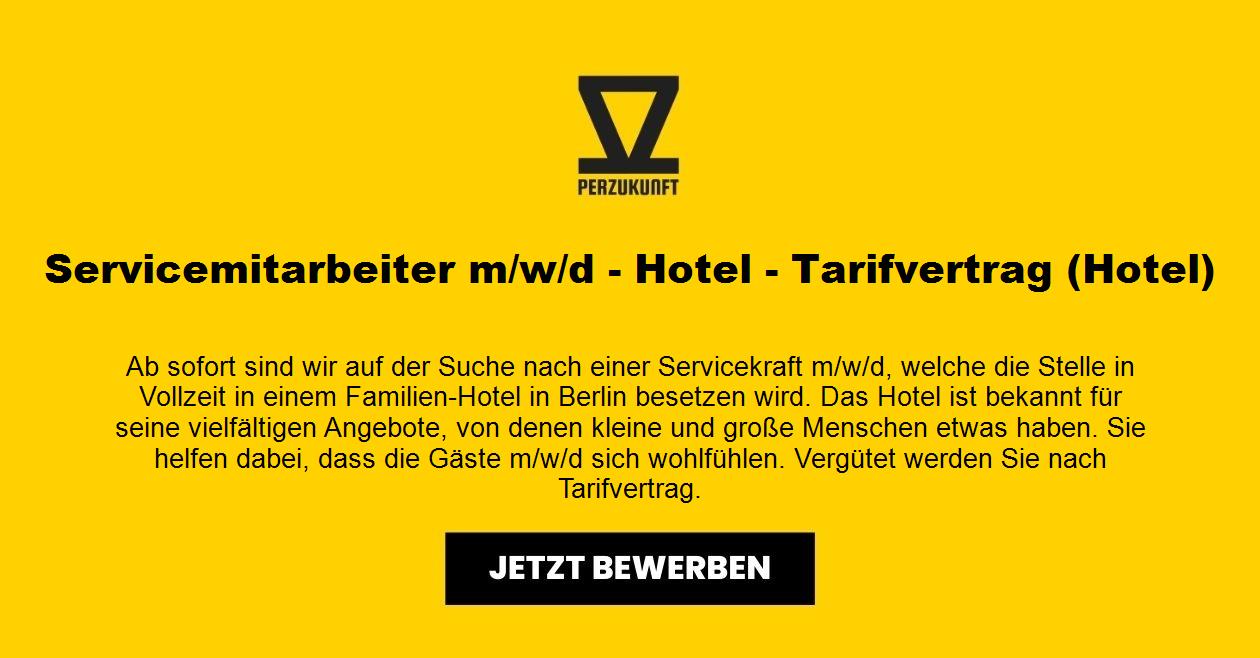 Servicemitarbeiter m/w/d - Hotel - Tarifvertrag (Hotel)