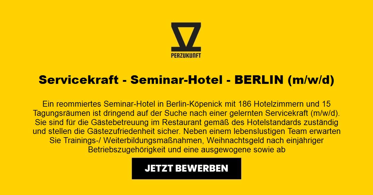 Servicekraft  (m/w/d)  - Seminar-Hotel - BERLIN