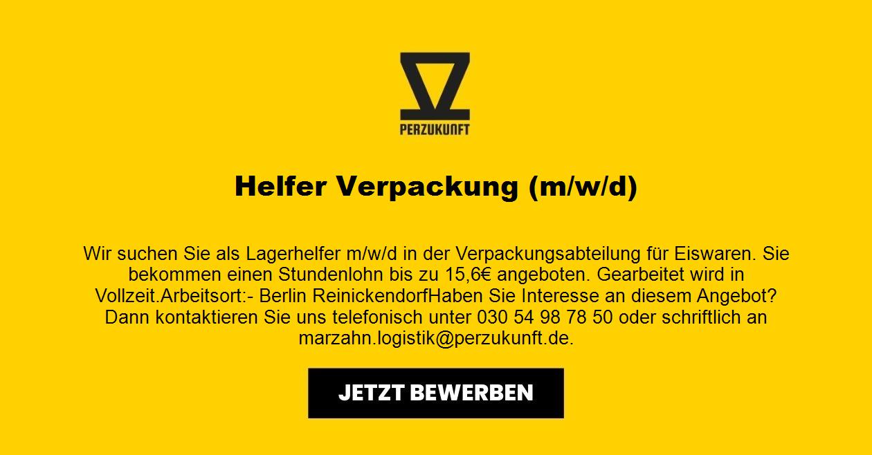 Helfer Verpackung (m/w/d)