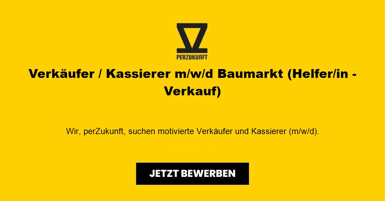 Verkäufer / Kassierer (m/w/d) Baumarkt