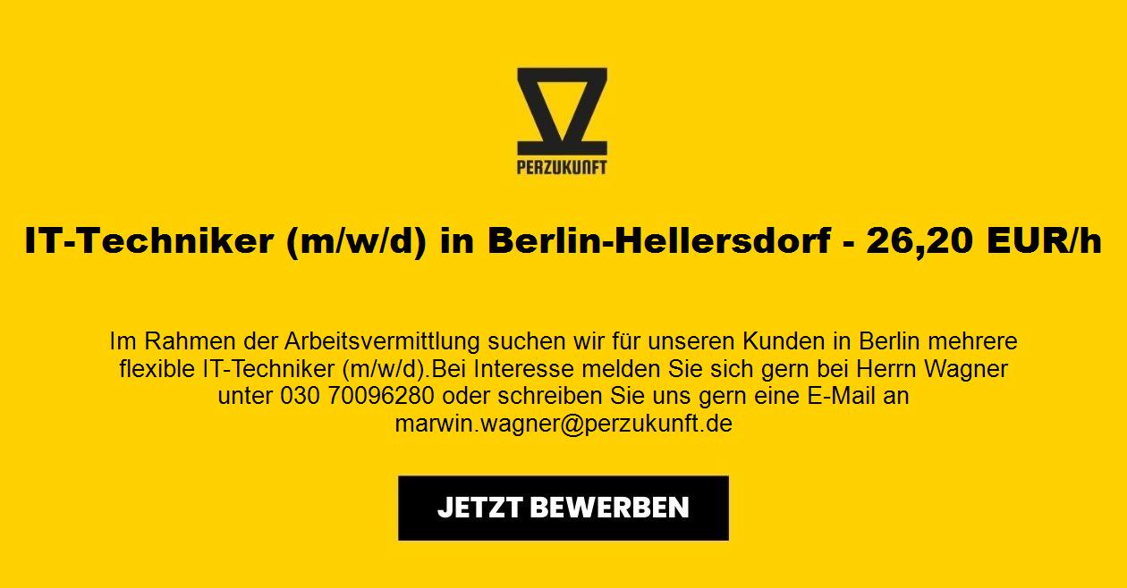 IT-Techniker (m/w/d) in Berlin-Hellersdorf - 56,59 EUR/h