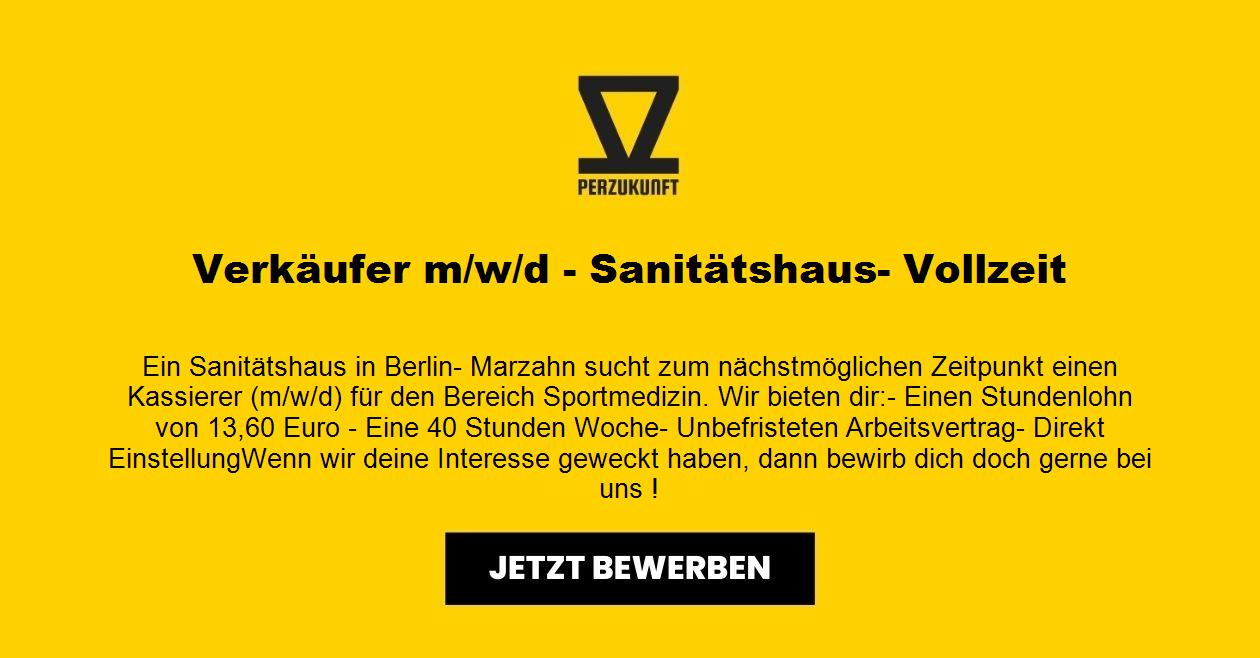 Verkäufer m/w/d - Sanitätshaus- Vollzeit
