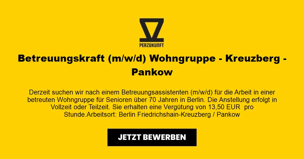 Betreuungskraft m/w/d Wohngruppe - Kreuzberg - Pankow
