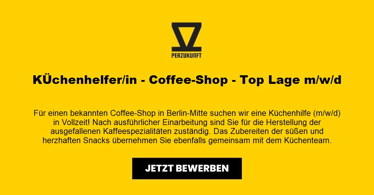 Küchenhelfer (m/w/d) - Coffee Shop Vollzeit