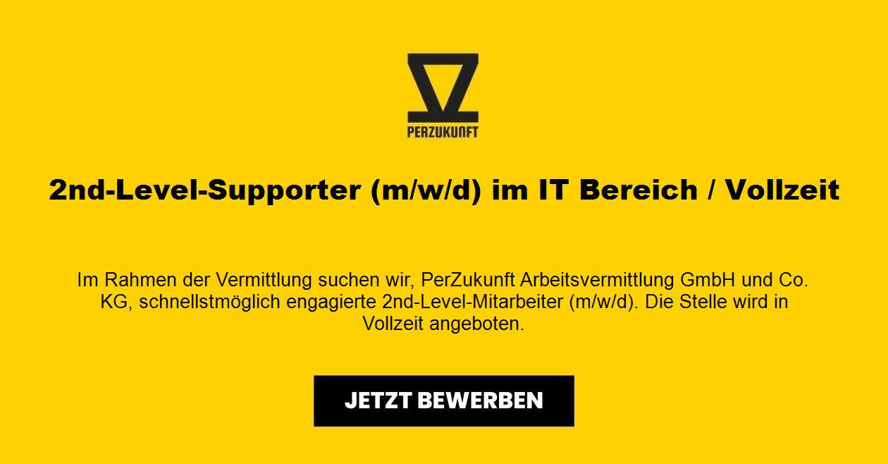 2nd-Level-Supporter (m/w/d) im IT Bereich - Vollzeit