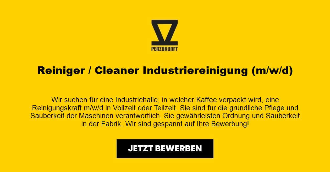 Reiniger / Cleaner Industriereinigung (m/w/d)