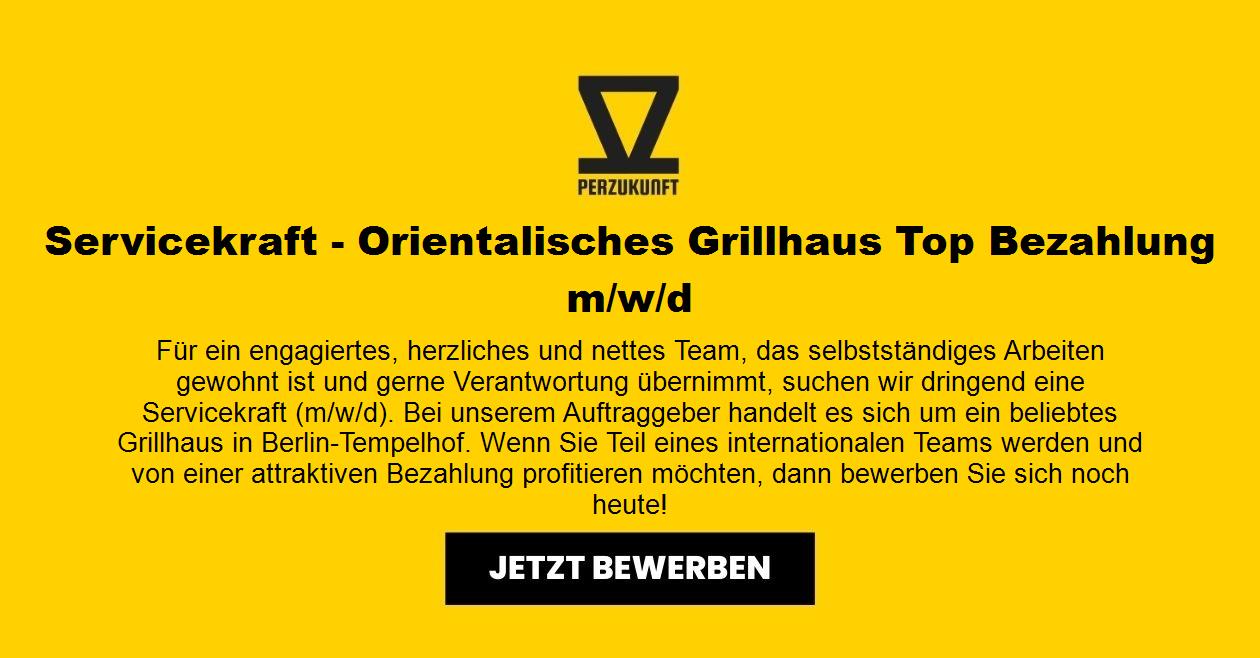 Servicekraft - Orientalisches Grillhaus (m/w/d)