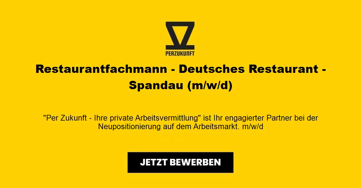 Restaurantfachmann - Deutsches Restaurant m/w/d
