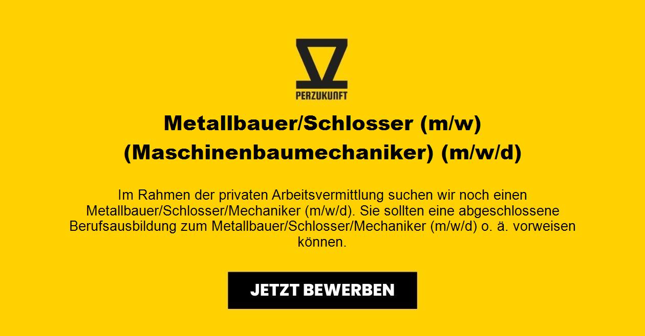 Metallbauer/Schlosser (m/w/d)
