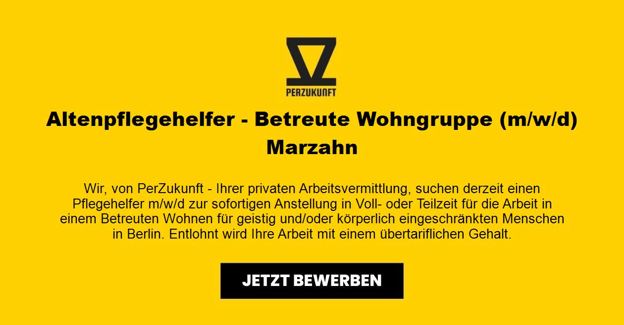 Altenpflegehelfer - Betreute Wohngruppe  (m/w/d) Marzahn