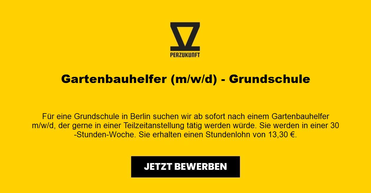 Gartenbauhelfer (m/w/d) - 30,25 EUR