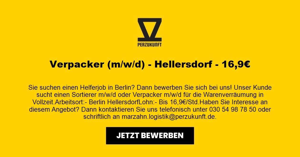 Verpacker (m/w/d) - Hellersdorf - 26,40€