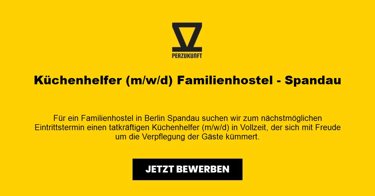 Küchenhelfer (m/w/d) Familienhostel - Spandau - Vollzeit