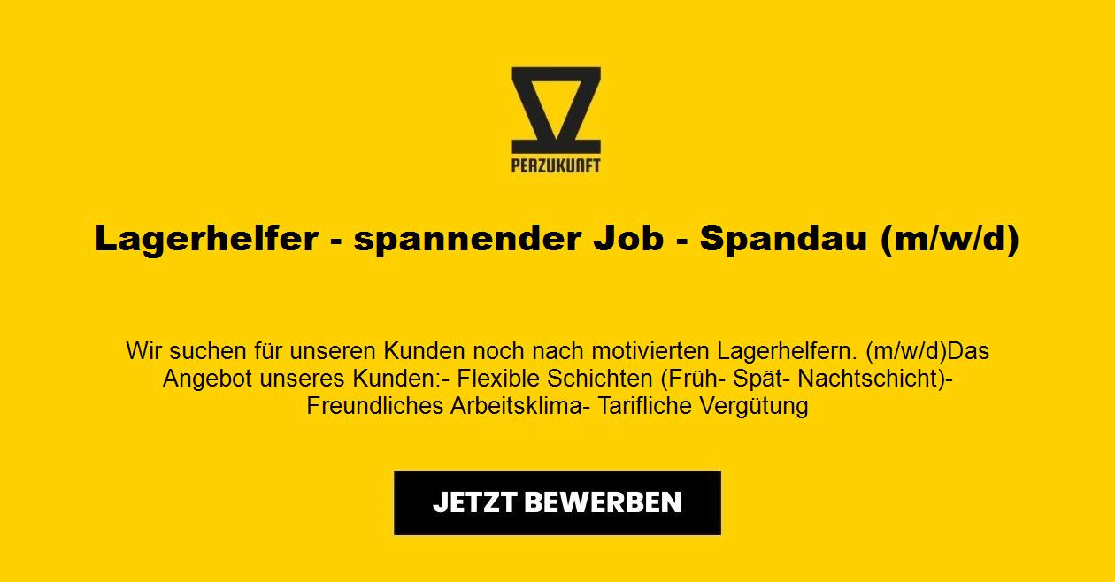 Lagerhelfer (m/w/d) - spannender Job - Spandau.