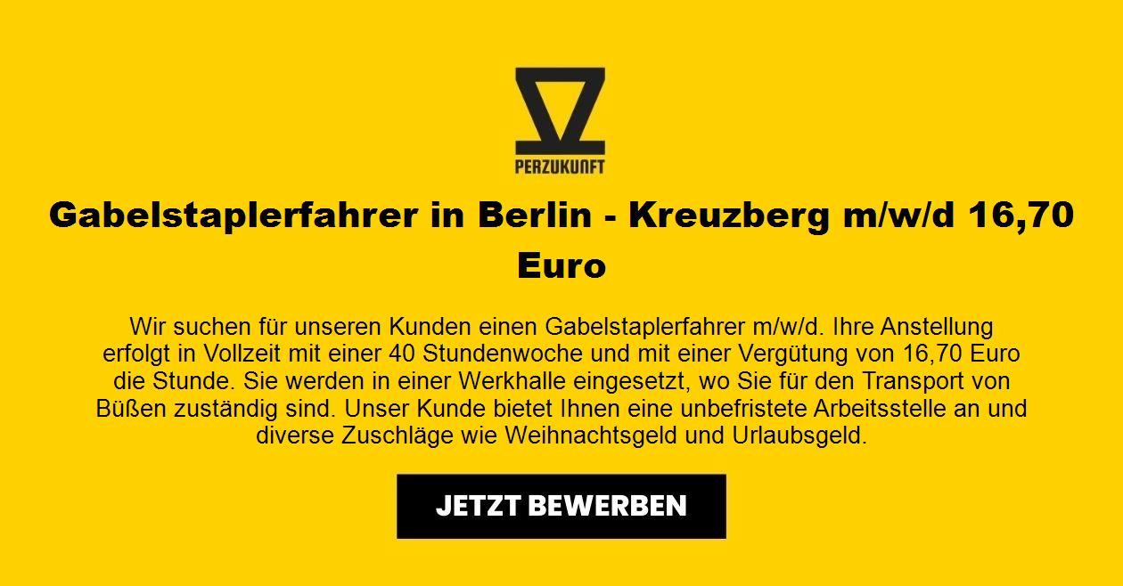 Gabelstaplerfahrer - Berlin - Kreuzberg m/w/d 5305,88 Euro