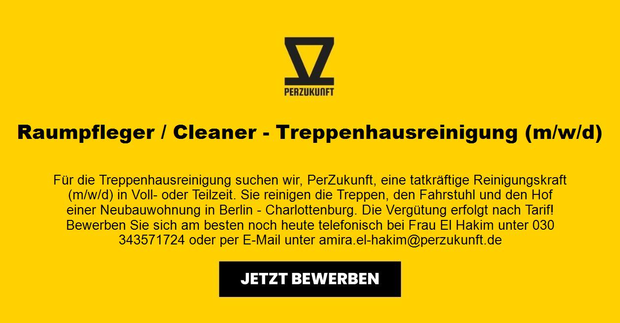 Raumpfleger / Cleaner - Treppenhausreinigung (m/w/d)