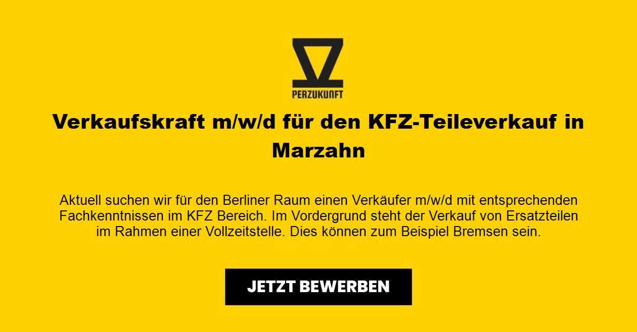 Verkaufskraft m/w/d für den KFZ-Teileverkauf in Marzahn