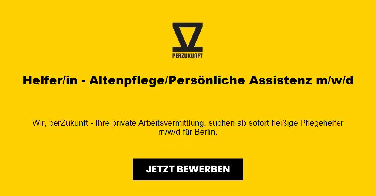 Helfer/in - Altenpflege/Persönliche Assistenz (m/w/d)