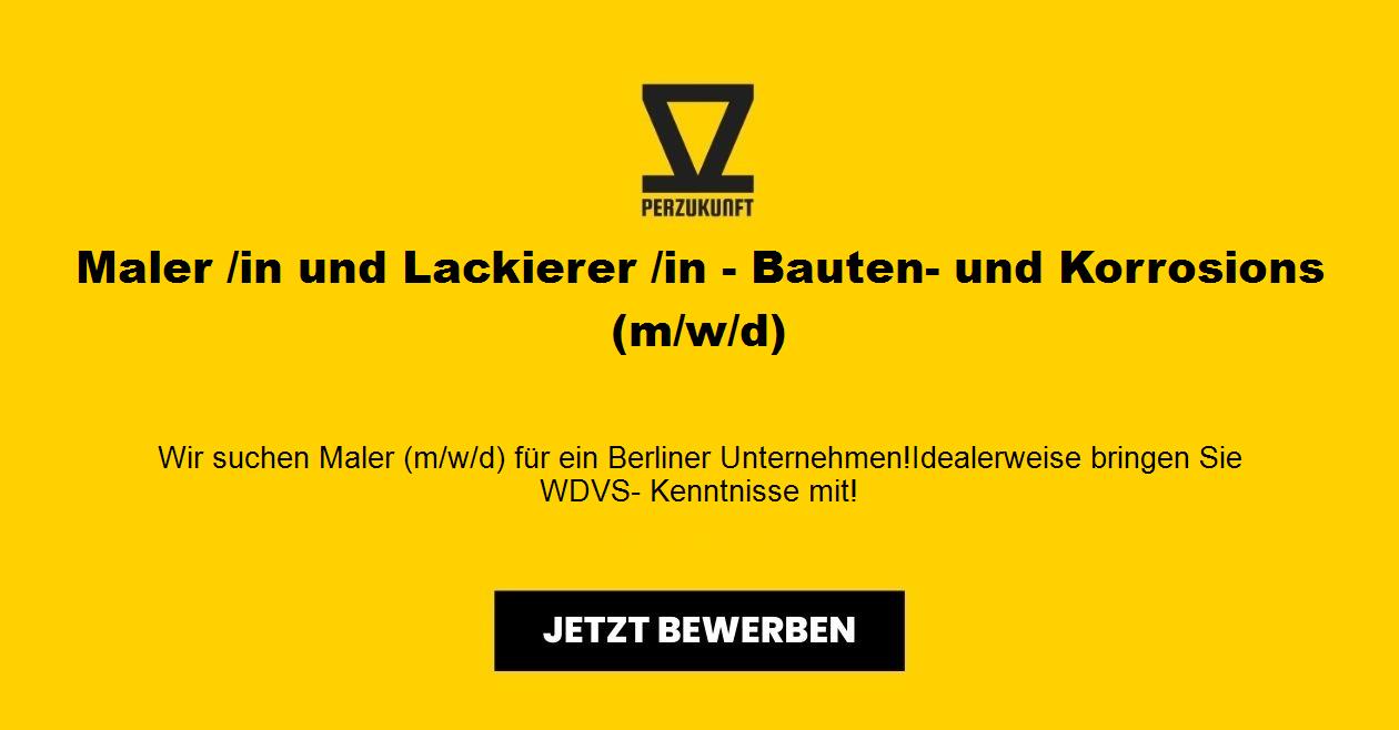 Maler /in und Lackierer /in - Bauten- und Korrosions (m/w/d)