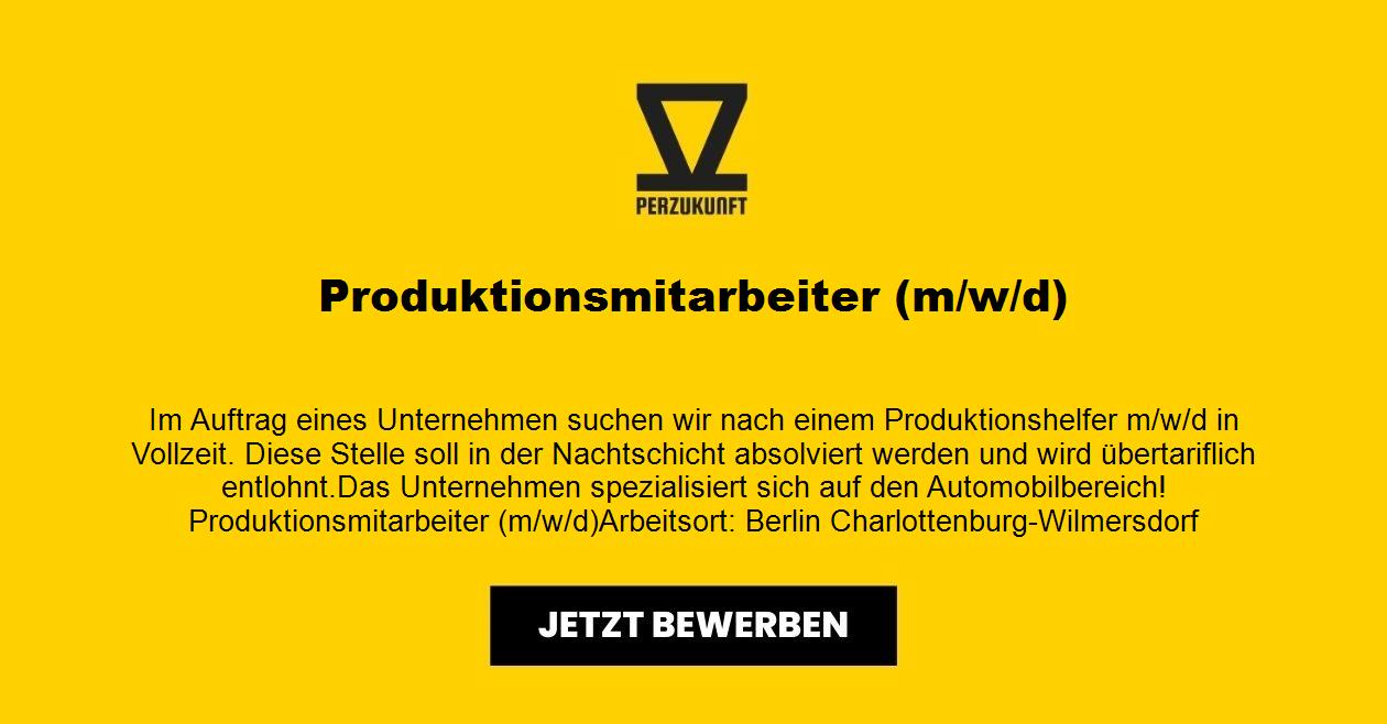 Produktionsmitarbeiter - Dauernachtschicht - Vollzeit m/w/d