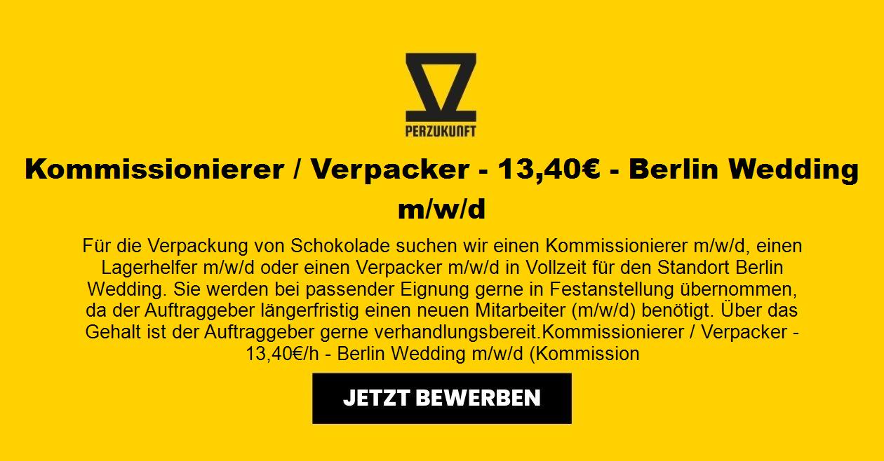 Kommissionierer / Verpacker - 13,40€ - Berlin (m/w/d)