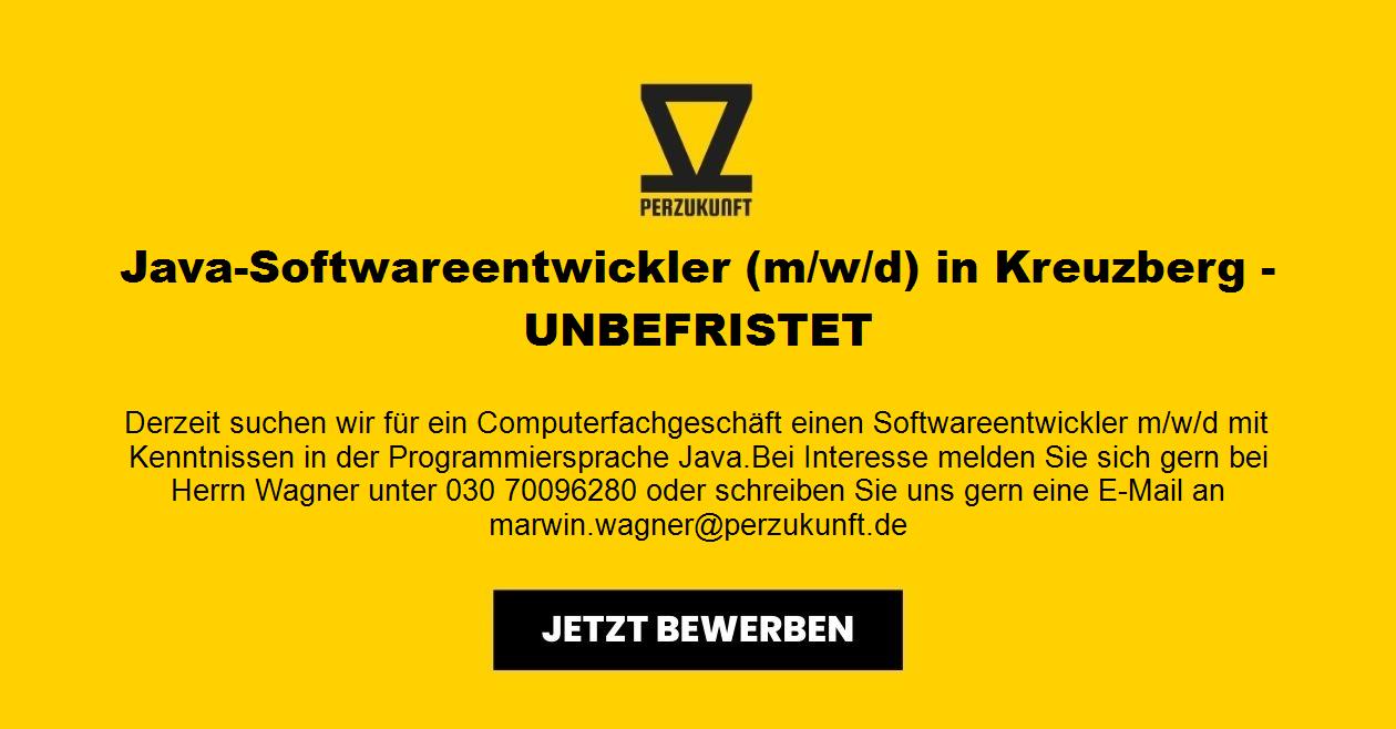Java-Softwareentwickler (m/w/d) in Kreuzberg - UNBEFRISTET