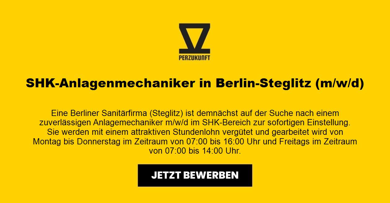 SHK-Anlagenmechaniker m/w/d in Berlin-Steglitz