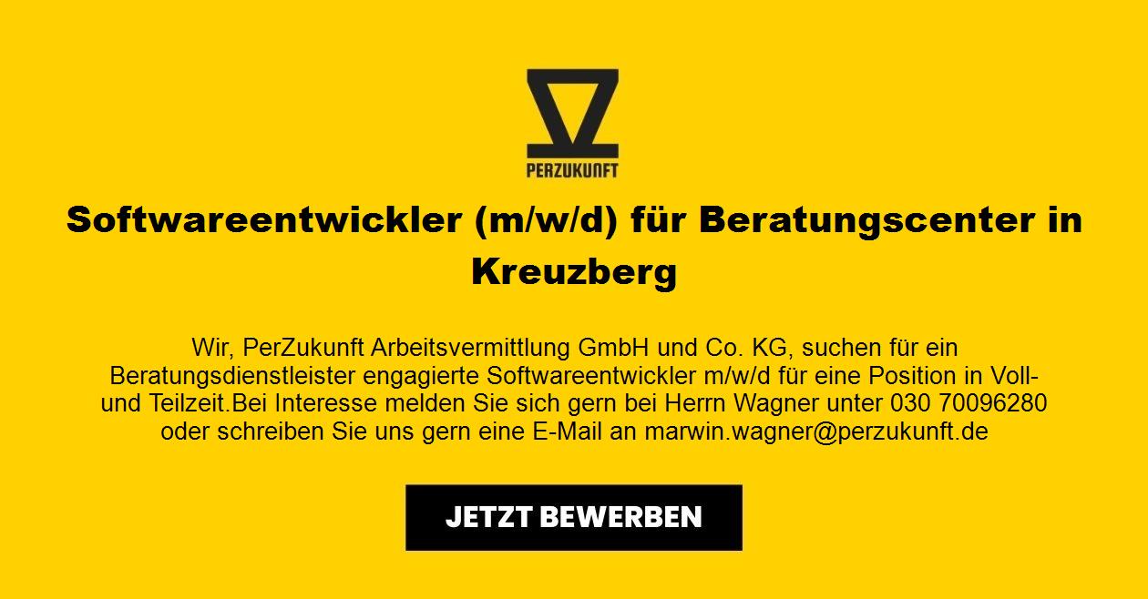 Softwareentwickler m/w/d für Beratungscenter in Kreuzberg