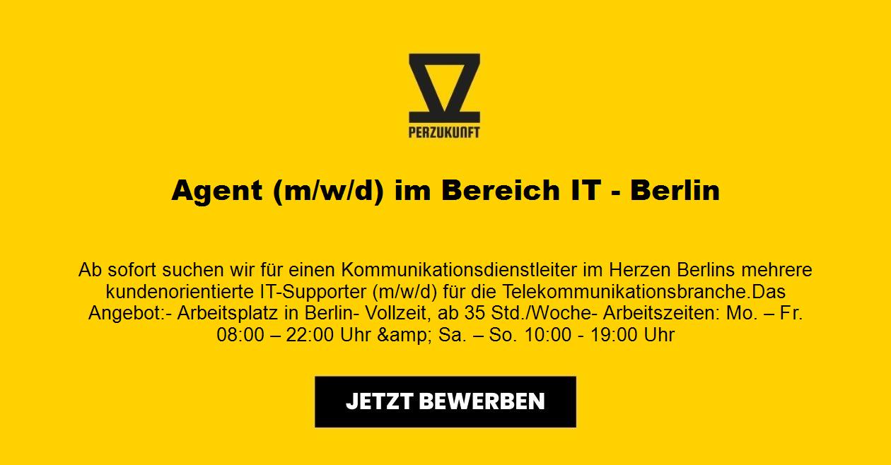 Agent (m/w/d) - Bereich IT - Berlin