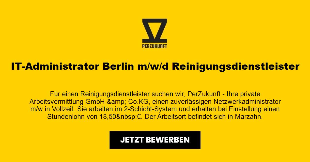IT-Administrator Berlin m/w/d Reinigungsdienstleister