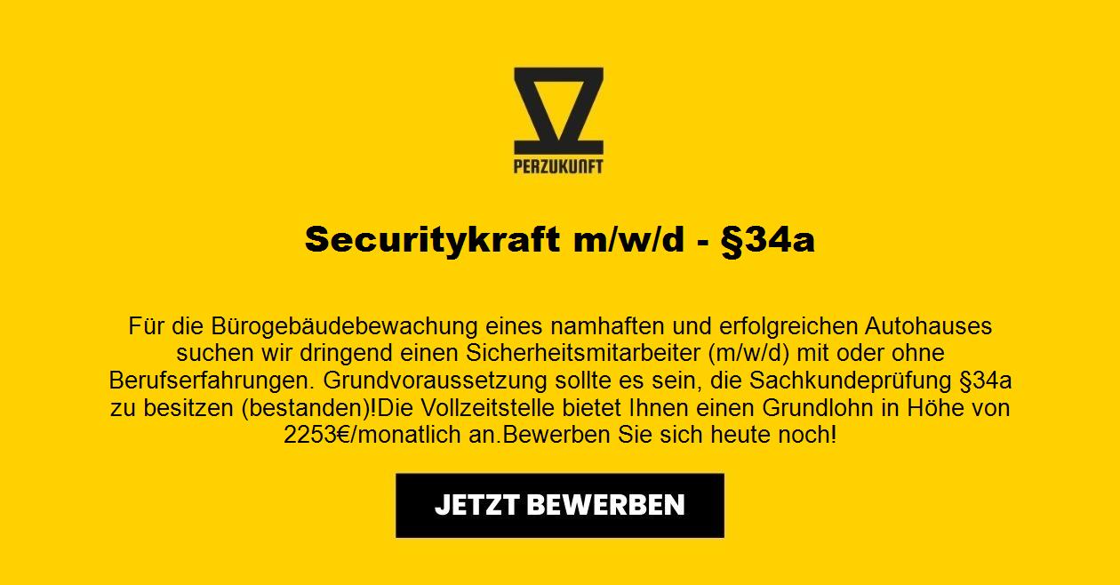 Securitykraft m/w/d  §34a