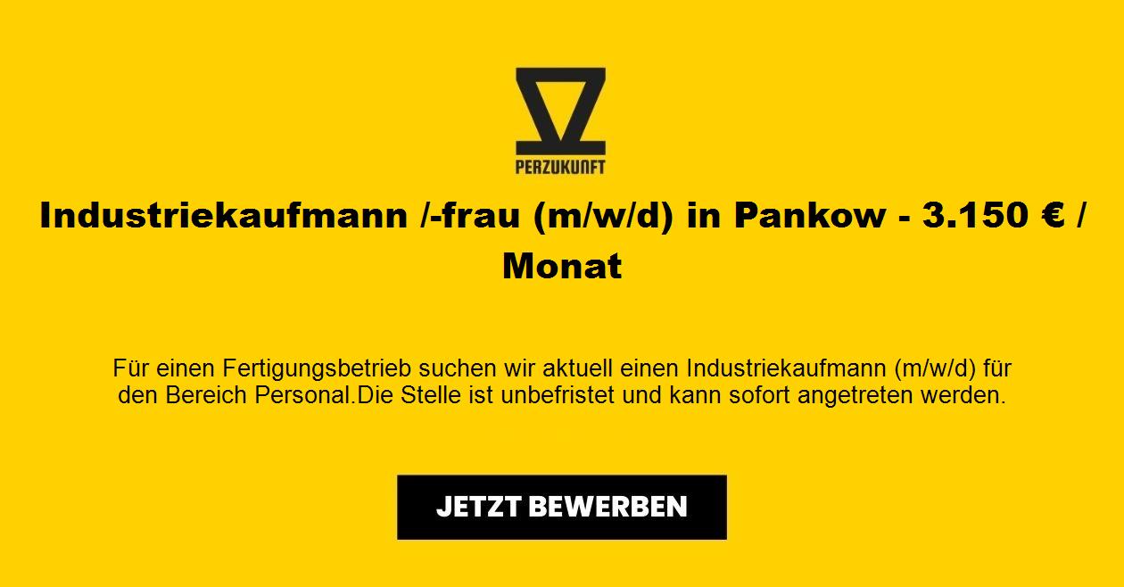 Industriekaufmann /-frau (m/w/d) in Pankow - 6804,75 € / Monat