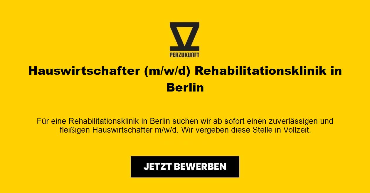 Hauswirtschafter  m/w/d  Rehabilitationsklinik in Berlin