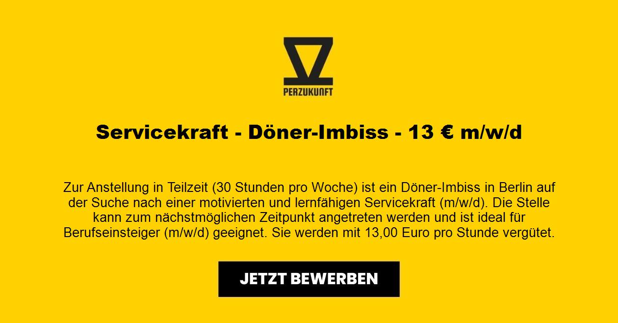 Servicekraft - Döner-Imbiss - 21,73 € (m/w/d)