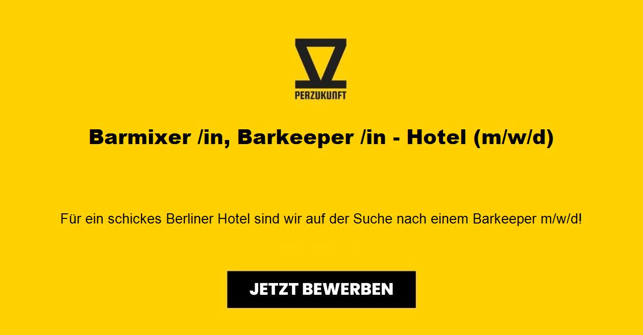Barmixer /in, Barkeeper /in - Hotel m/w/d