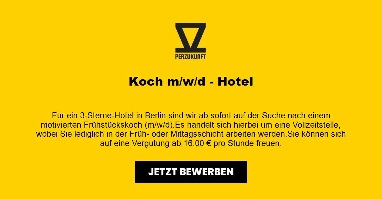 Koch (m/w/d) - Hotel