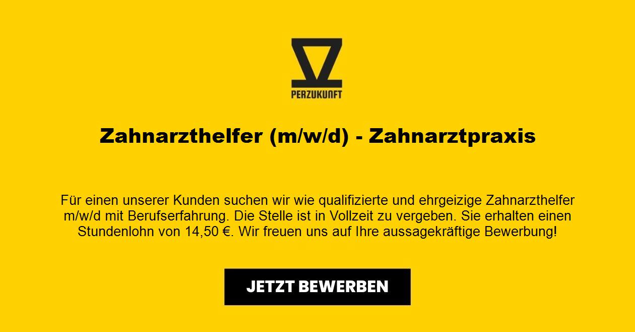 Zahnarzthelfer (m/w/d) - 31,32 Euro/std.