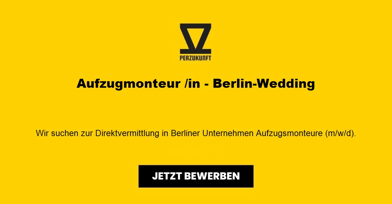 Aufzugmonteur /in - Berlin-Wedding