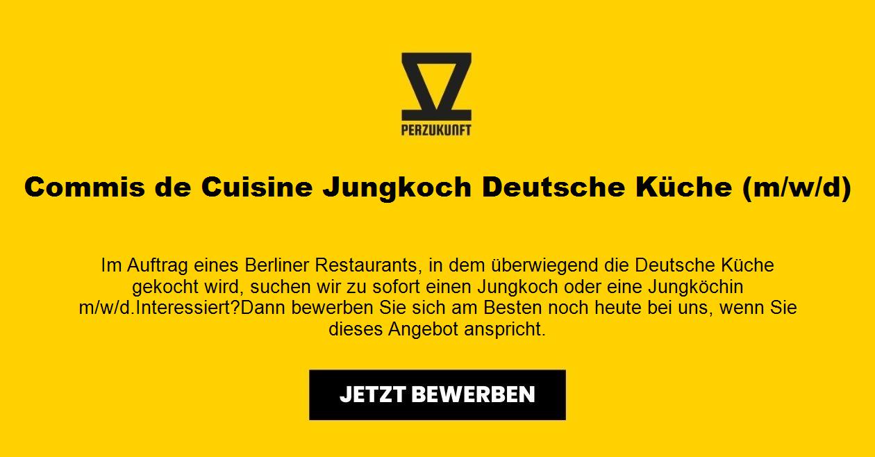 Commis de Cuisine Jungkoch Deutsche Küche (m/w/d)