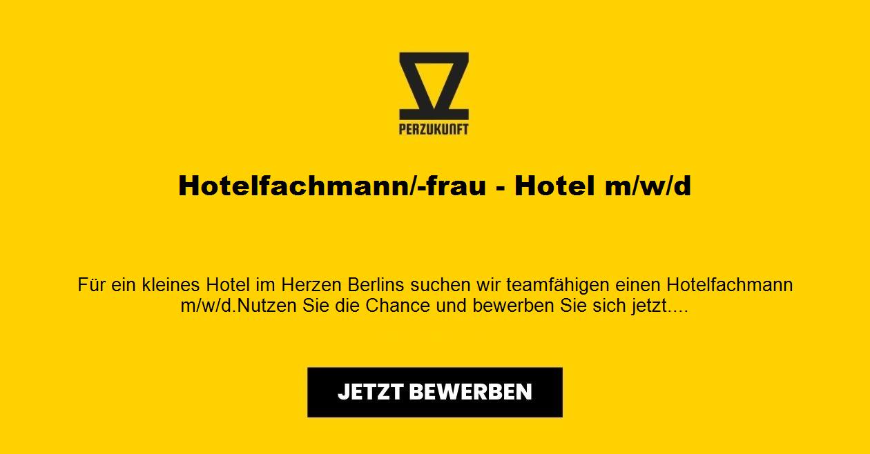Hotelfachmann/-frau - Hotel m/w/d